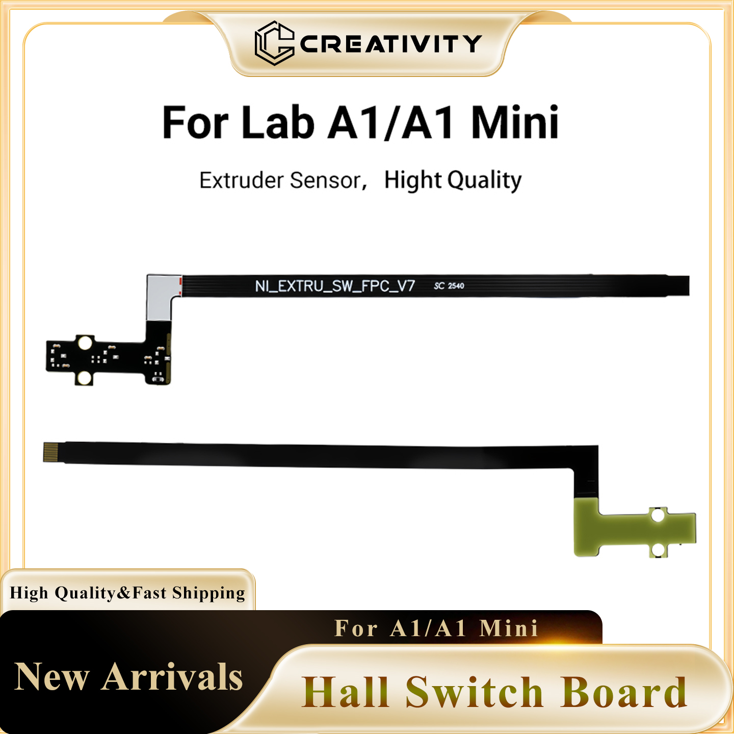 3D Printing Bambu Lab A1 - High Quality Extruder Filament Sensor Hall