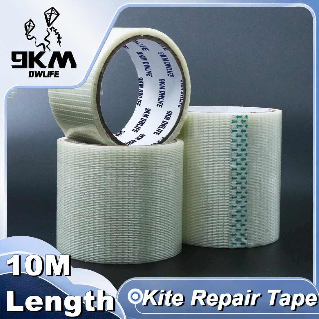 Asa Filament Outdoor - 9KM DWLIFE Kite Repair Tape Clear