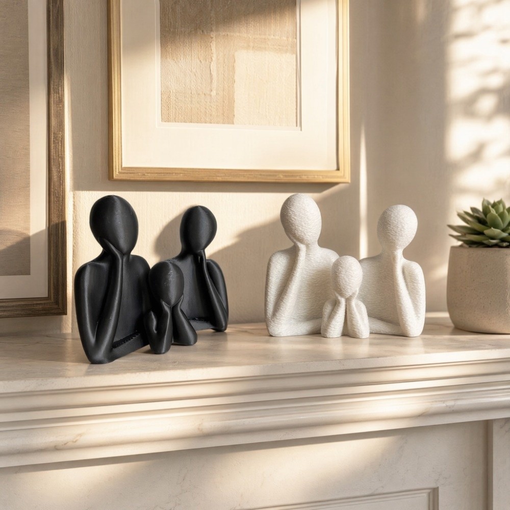 Couple Embracing Sculpture Abs - 3D Printing Article recension och pris