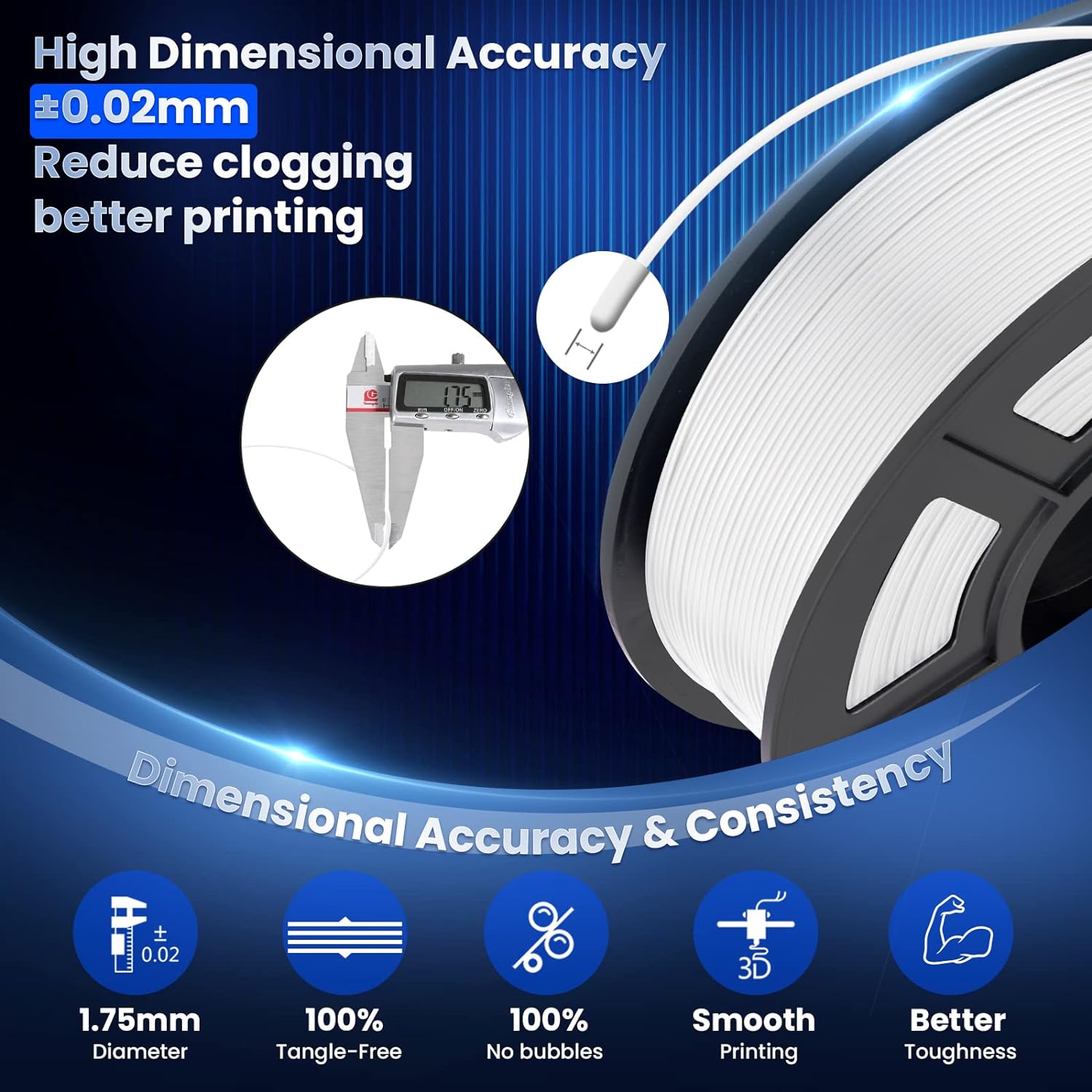 JAYO 3D PETG/PLA/PLA PLUS Prin - Tpu Flexible Filament recension och pris