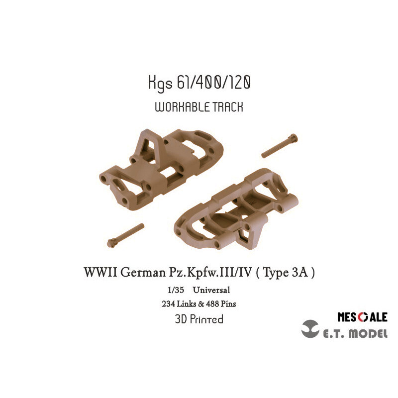 ET 1/35 P35-020 WWII German Pz - 3D Printing Article recension och pris