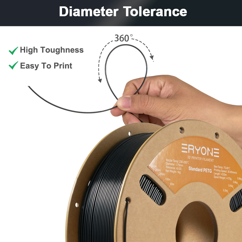 ERYONE 1KG PETG Standard/Hyper - Tpu Flexible Filament recension och pris