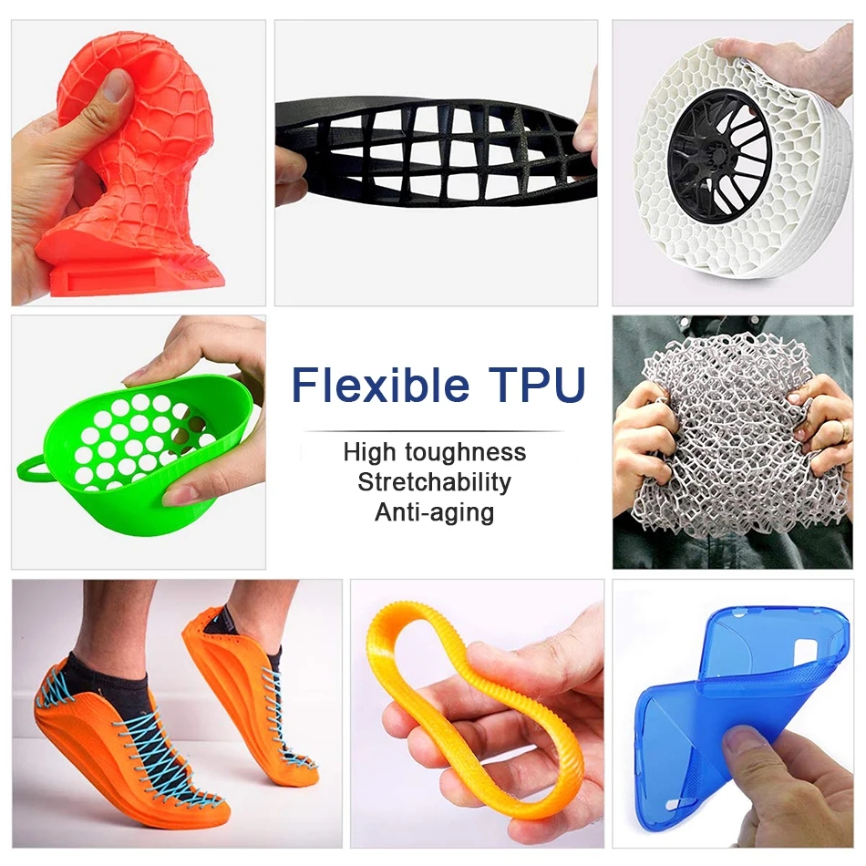 200G Flexible Filament TPU 1.7 - Tpu Flexible Filament recension och pris