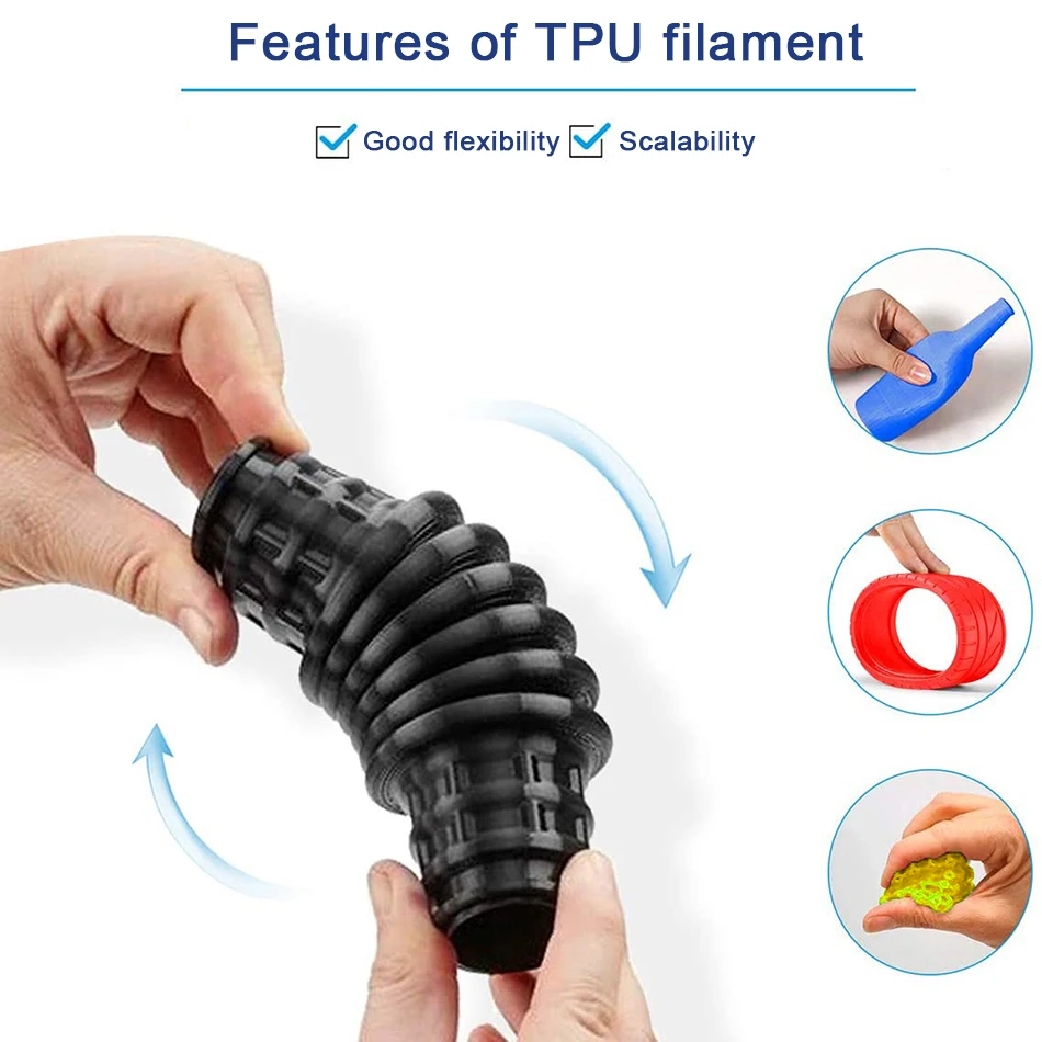 200G Flexible Filament TPU 1.7 - Tpu Flexible Filament recension och pris