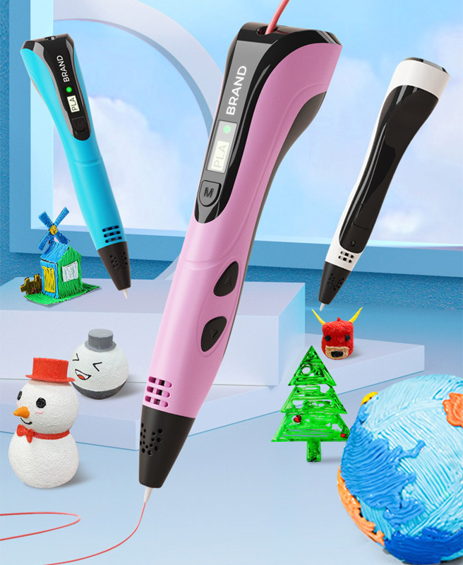 Original 3D Pen For Children 3 - Carbon Fiber Filament recension och pris