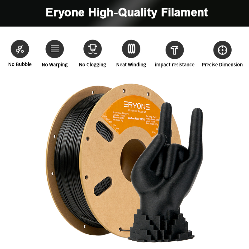 ERYONE Big Sale 10KG PETG Carb - Tpu Flexible Filament recension och pris