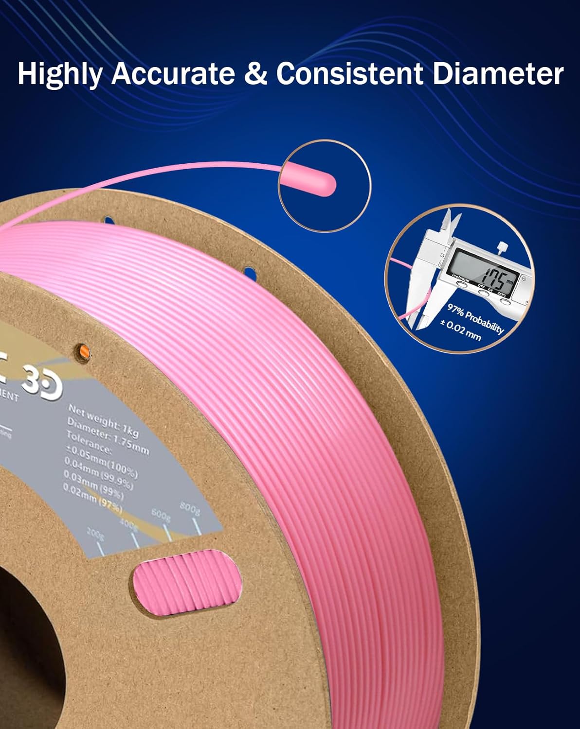TPU pink  3D Printer Filament  - Tpu Flexible Filament recension och pris
