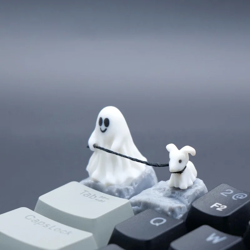 Ghost Puppy Resin Keycap Custo - 3D Printing Article recension och pris
