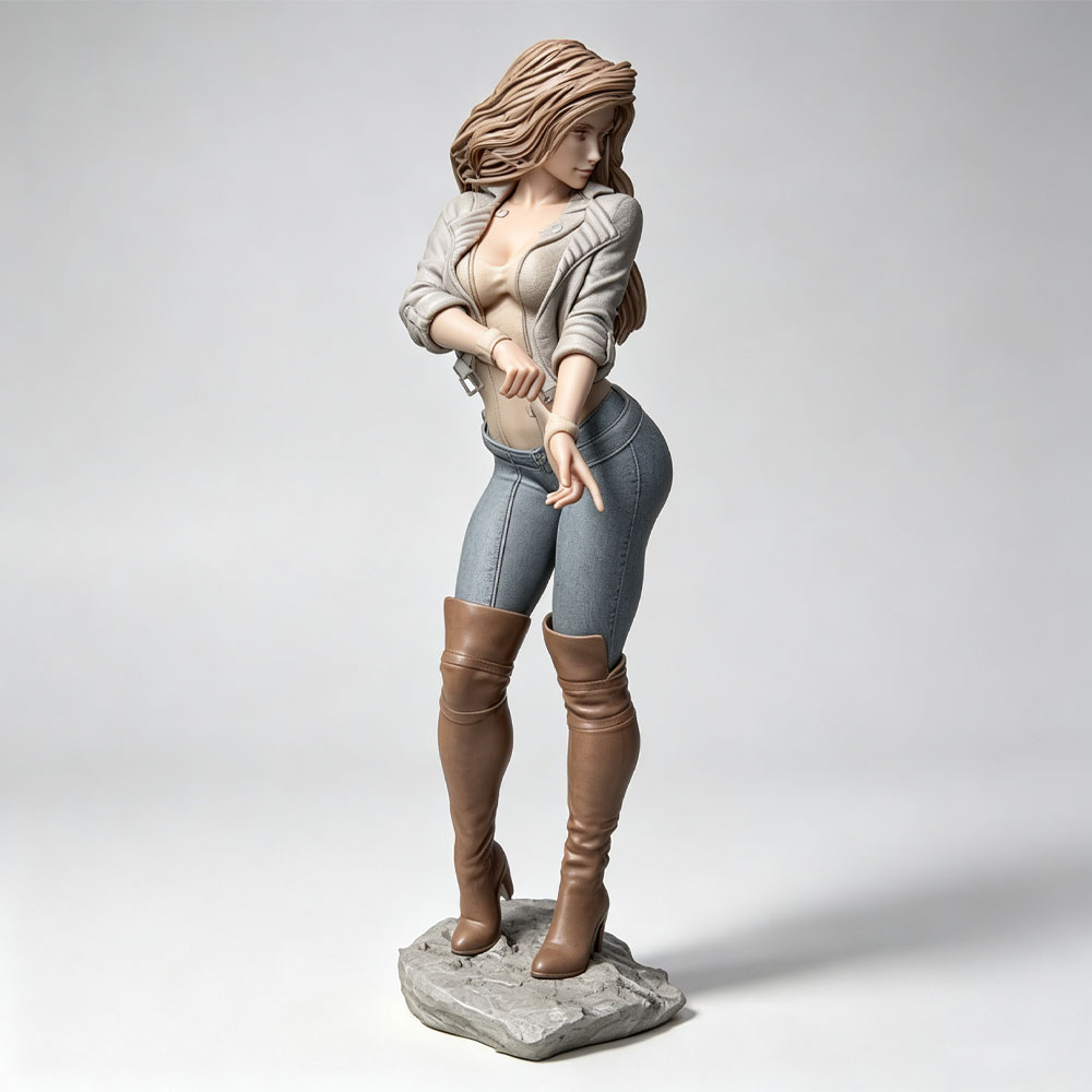 1/24 Realistic Fashionable Fem - 3D Printing Article recension och pris