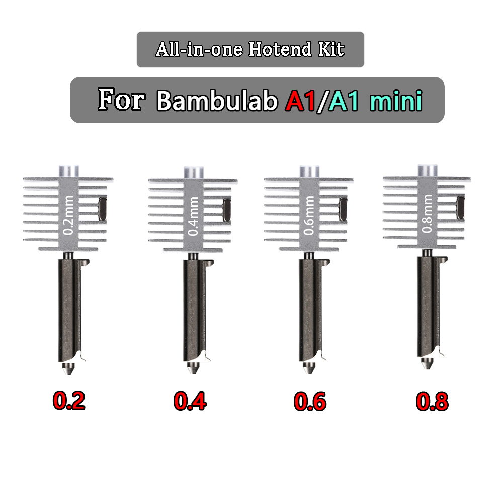 Upgraded Hotend Kit For Bamb L - 3D Printing Bambu Lab A1 recension och pris