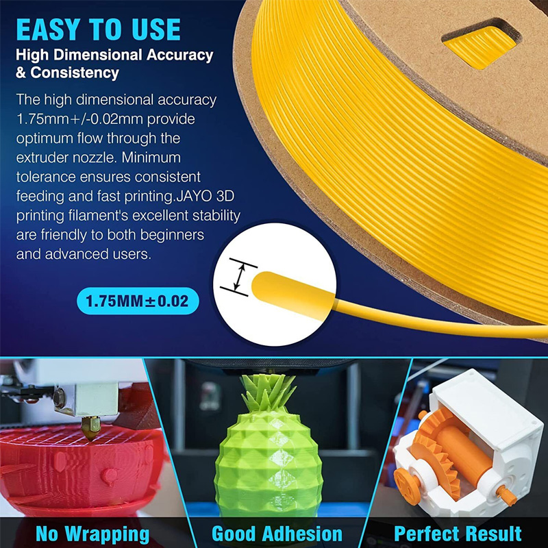 JAYO 3D Printer PLA/PETG/PLA+  - Tpu Flexible Filament recension och pris