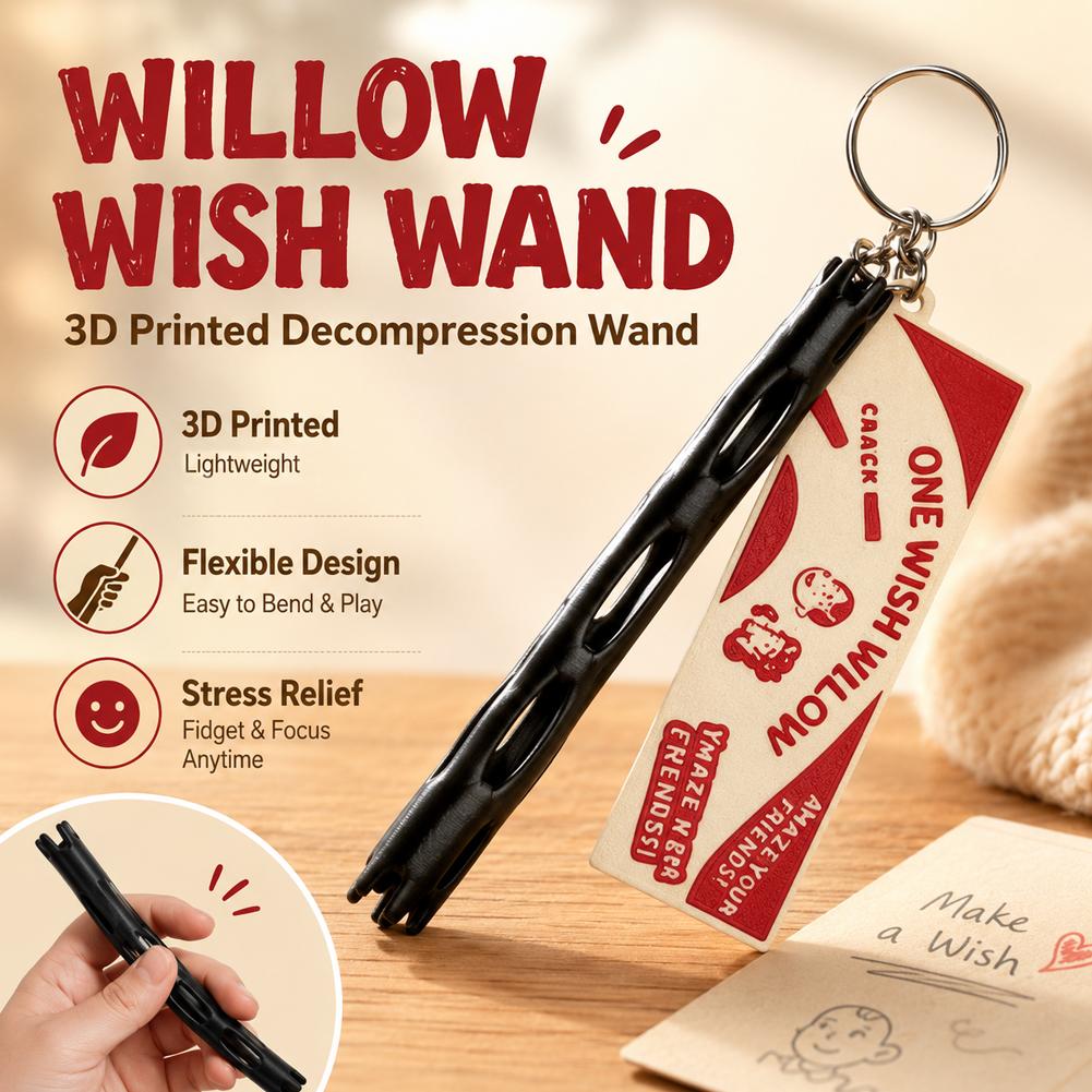 3D Printed One Wish Willow Key - Enclosure 3D Printing recension och pris