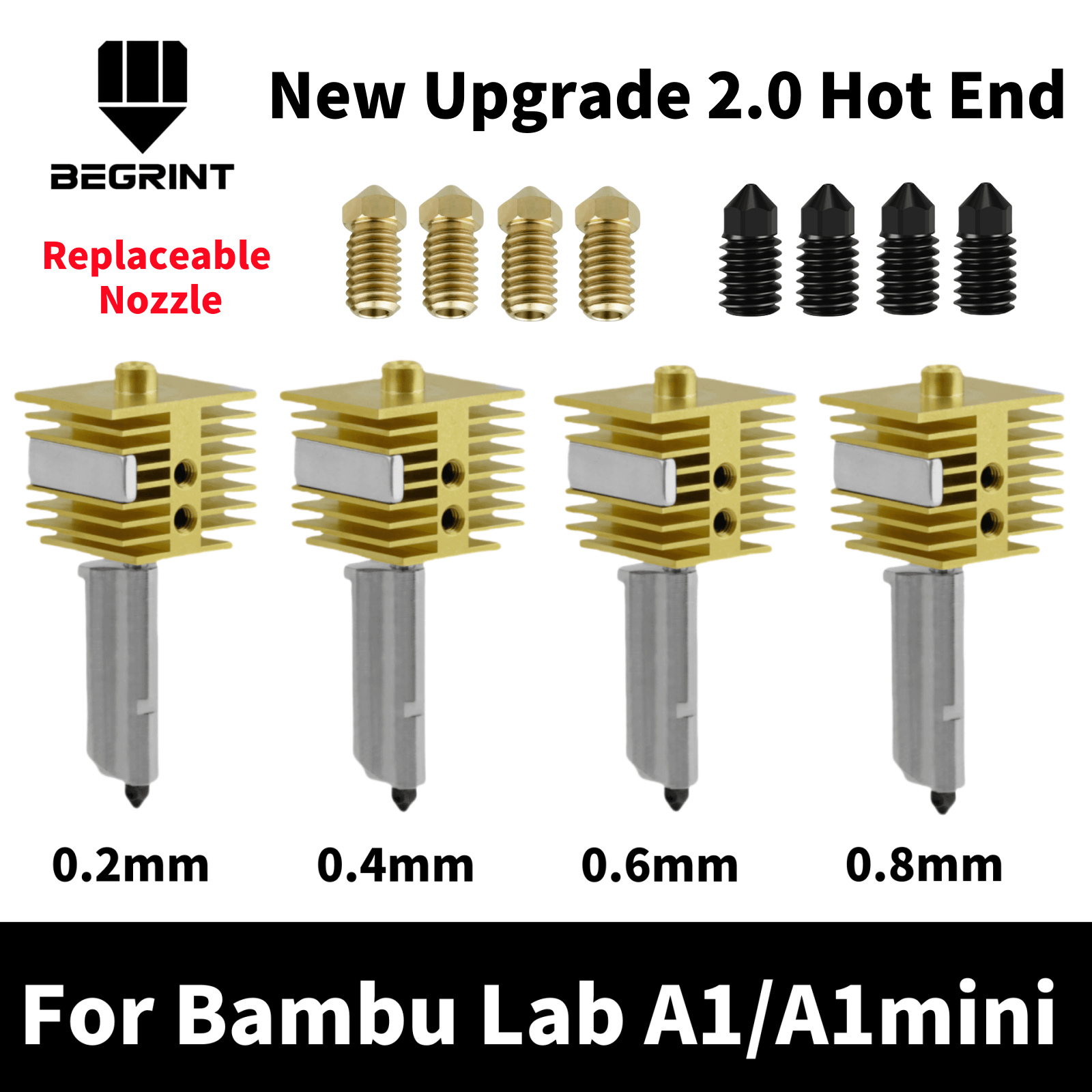 NEW Hotend For Bambu Lab A1 mi - 3D Printing Bambu Lab A1 recension och pris