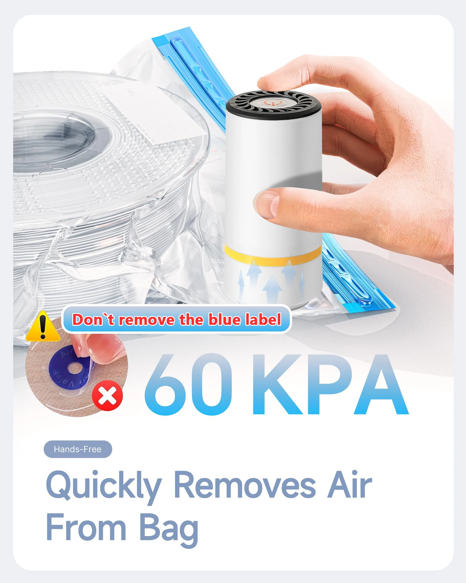 3D Printer Filament Vacuum Bag - Carbon Fiber Filament recension och pris