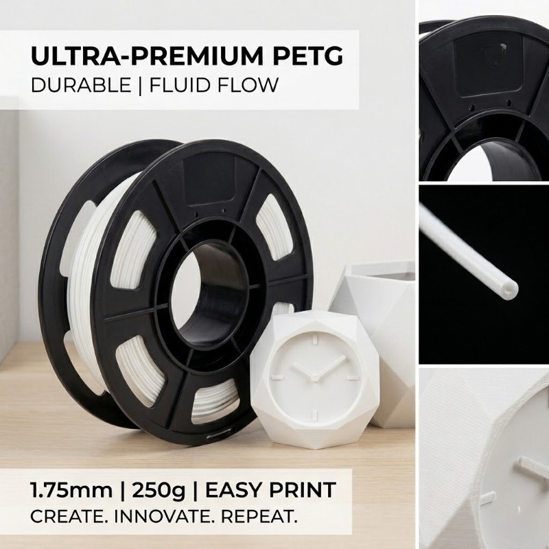 PETG white,gray,transparent,sk - Tpu Flexible Filament recension och pris