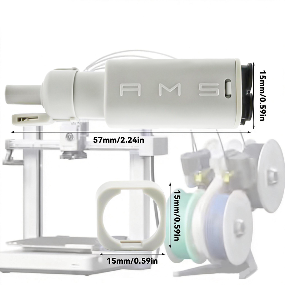 For Bambu Lab 3D Printer AMS L - 3D Printing Bambu Lab A1 recension och pris