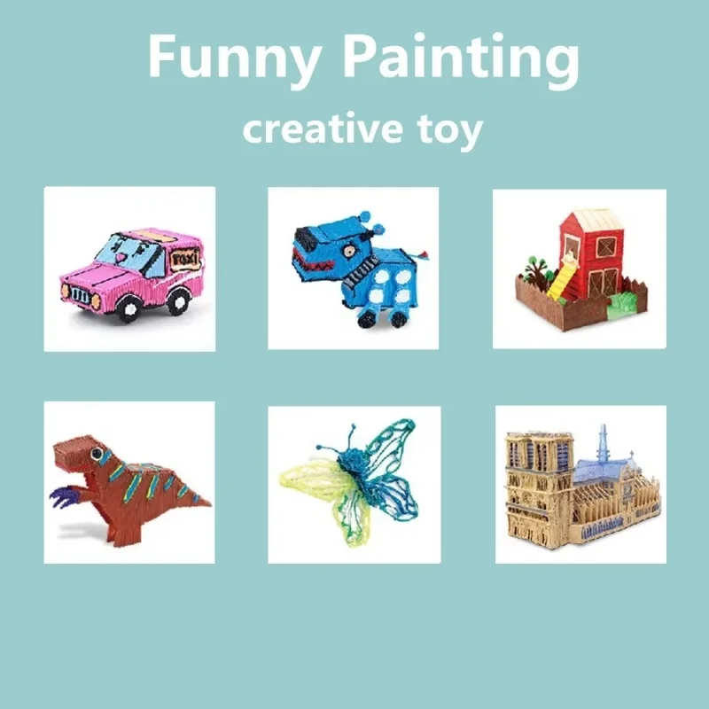 3D Pen For Kids Creatived Toy  - Carbon Fiber Filament recension och pris
